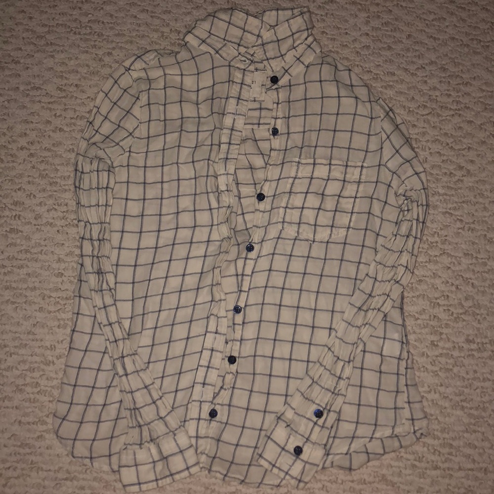 black and white flannel
